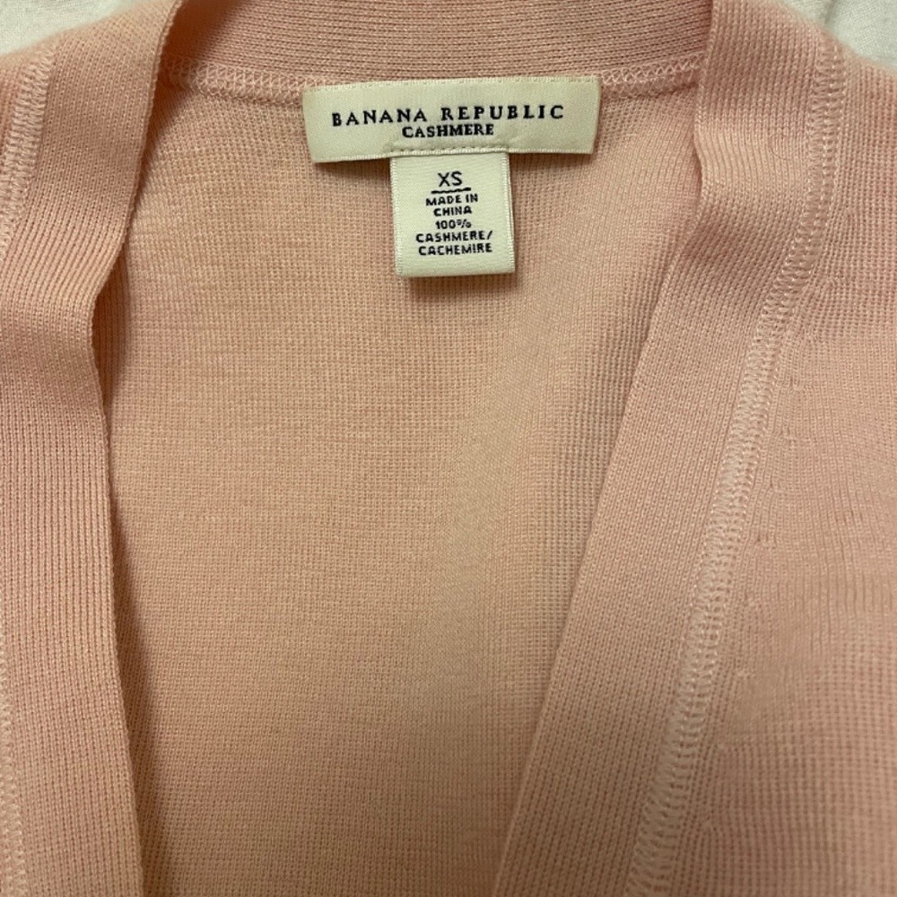 Banana Republic V-Neck Cashmere Cardigan - Picture 2 of 7
